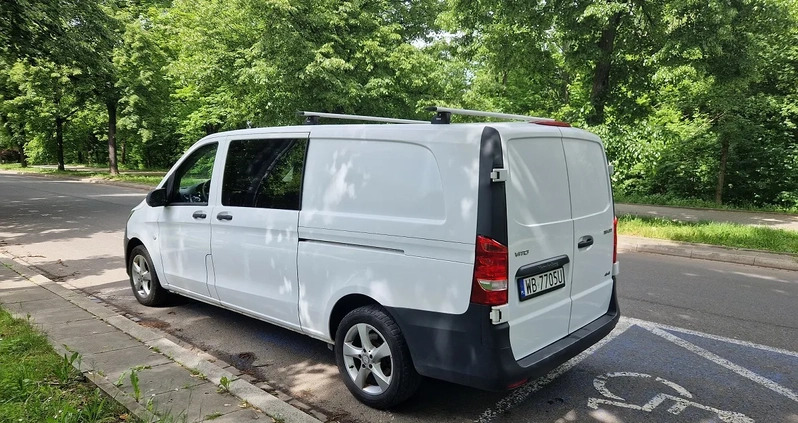 Mercedes-Benz Vito cena 91300 przebieg: 254000, rok produkcji 2017 z Kraków małe 46